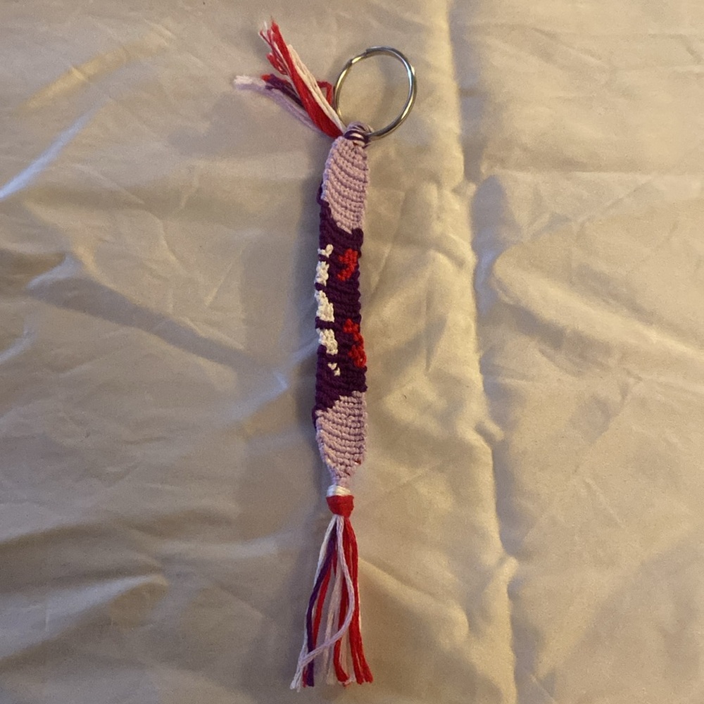 Handmade Grinning Gengar Alpha Keychain - Picture 3 of 6